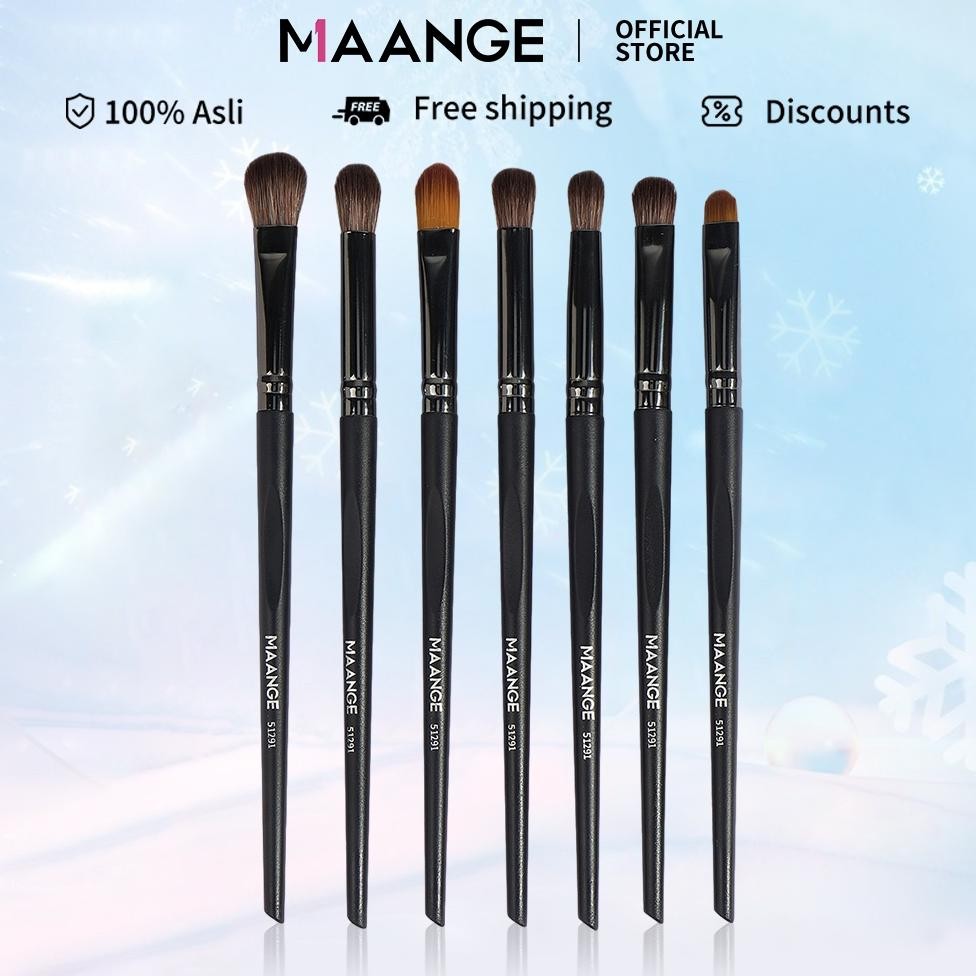 

baru set brush make up 32in1 + pouch | kuas rias wajah bulu sintetis mag5170