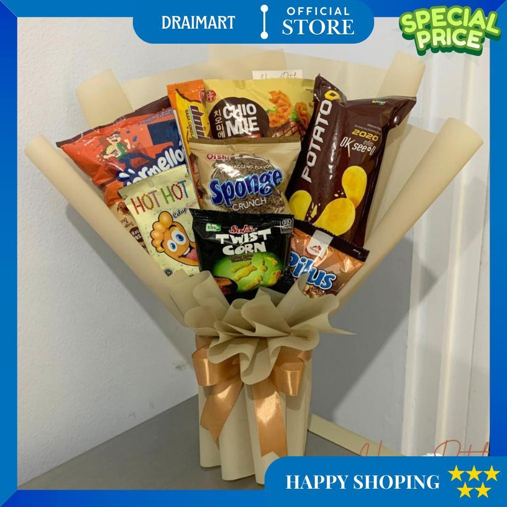 

All Season Bouquet Snack Small Size Promo Puncak