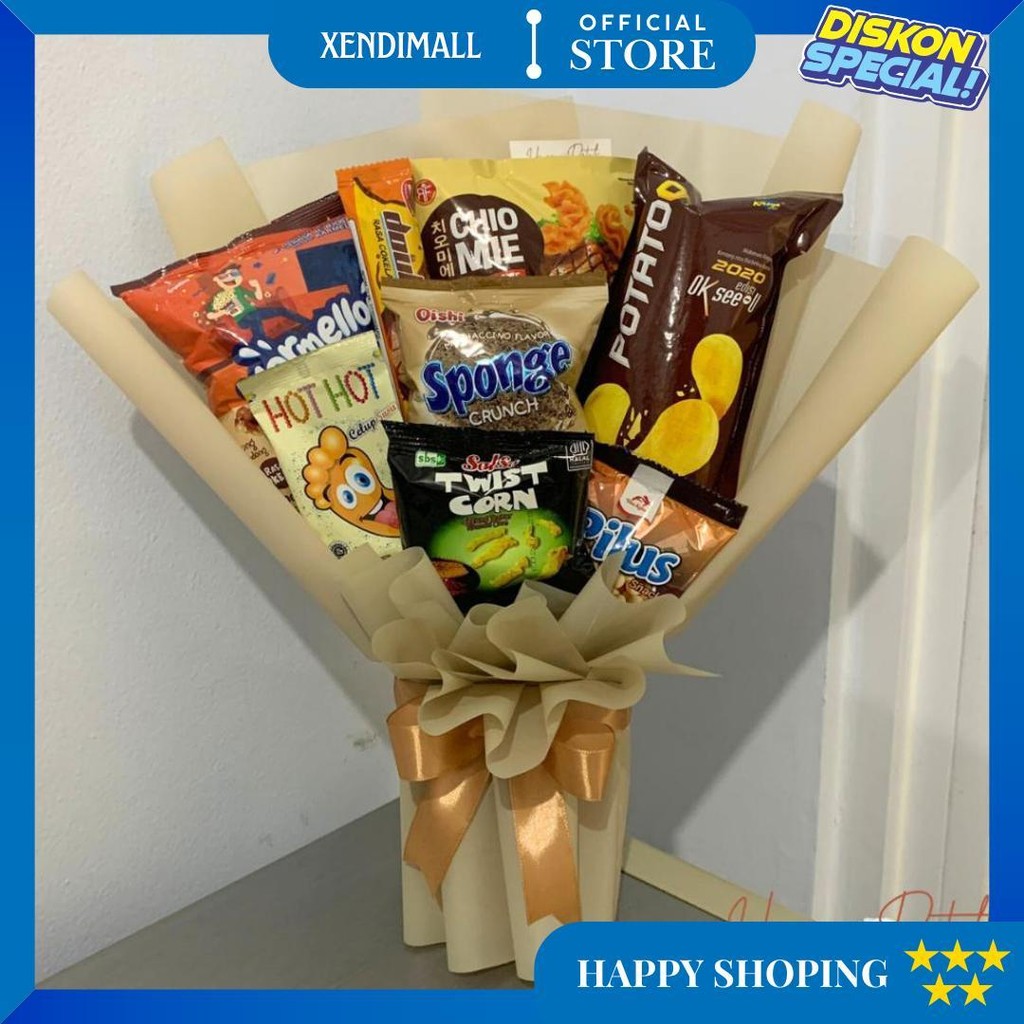 

All Season Bouquet Snack Small Size Termurah