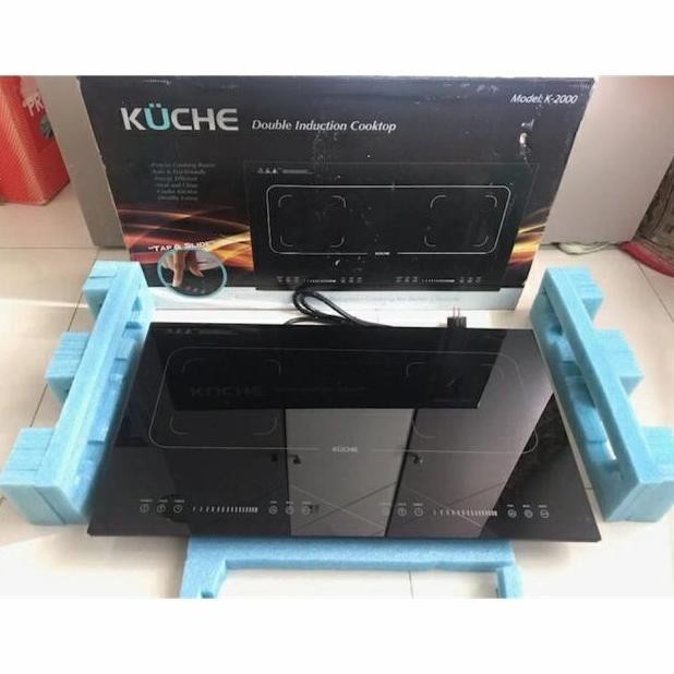 TERLARIS - KOMPOR LISTRIK INDUKSI KUCHE K2000 2TUNGKU