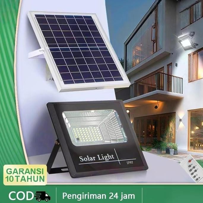 LAMPU TENAGA MATAHARI 100OWATT 1000 WLampu Tembak tenaga surya solar panel 1000watt GARANSI solar li