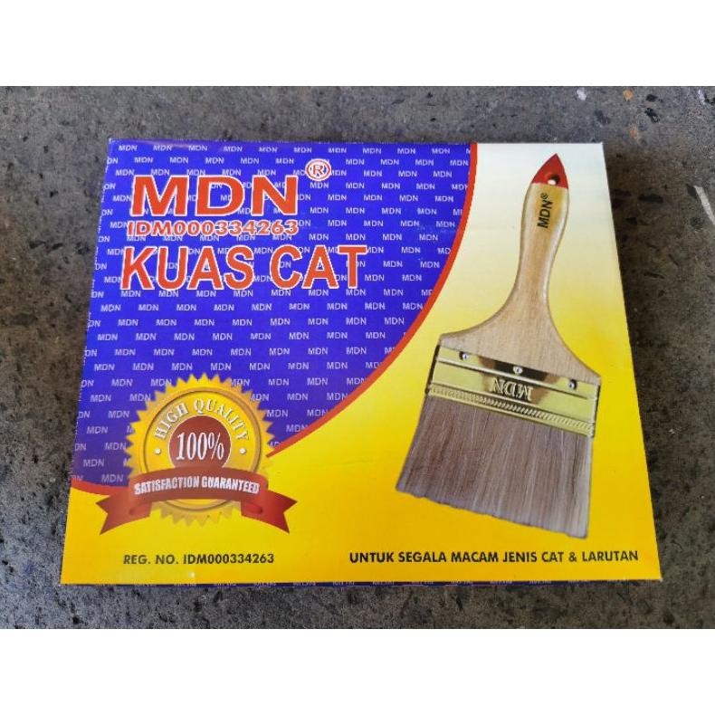 

baru kuas cat mdn no.5 per lusin - kuas lukis ekonomis untuk sekolah & diy