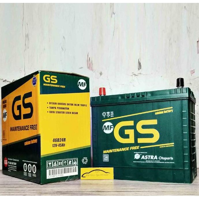 . AKI GS ASTRA MF NS60 ACCU AKI GS MF KERING AVANZA RUSH VELOZ TERIOS