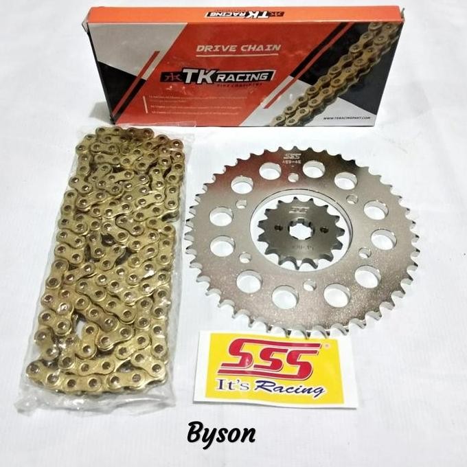 Gear Set SSS Byson rantai TK Racing 428HS