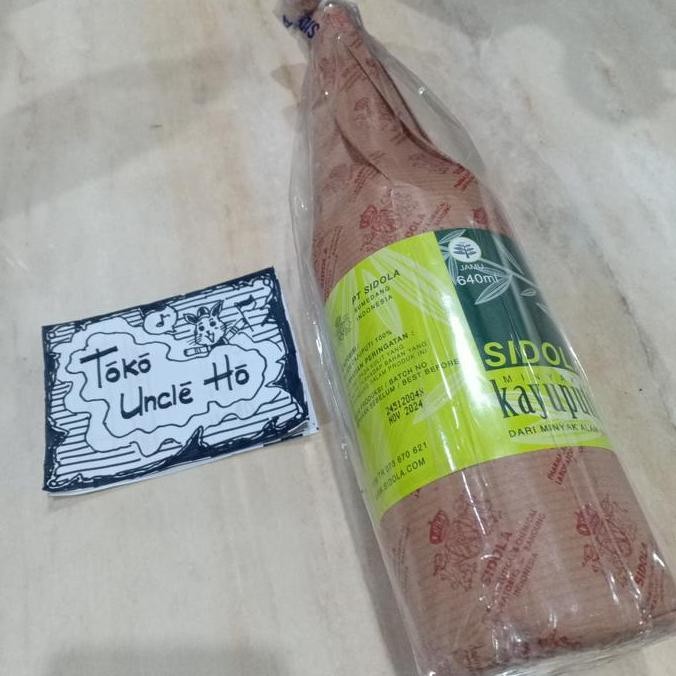 NEW Minyak Kayu Putih Sidola 640 ml