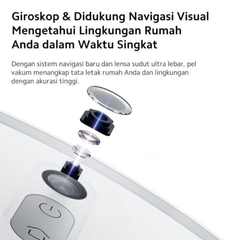 Pembersih Mi Robot Vacuum Mop 2 Lite Kapasitas Baterai Besar
