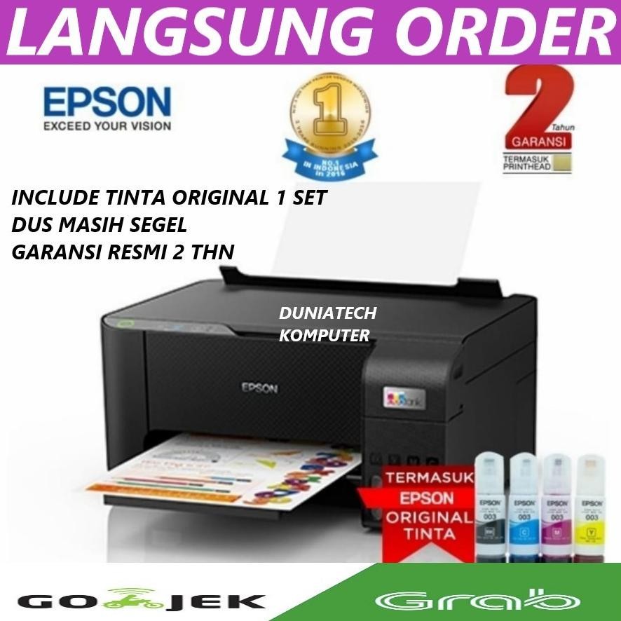 Printer Epson L3210 EcoTank All in One GARANSI RESMI TINTA ORIGINAL