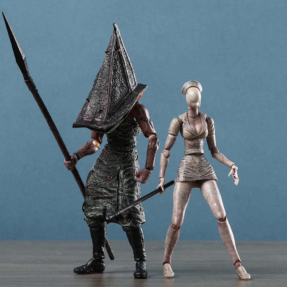 figma SP-055 SILENT HILL 2 Red Pyramid Thing / SP-061 Bubble Head Nurse Action Figure