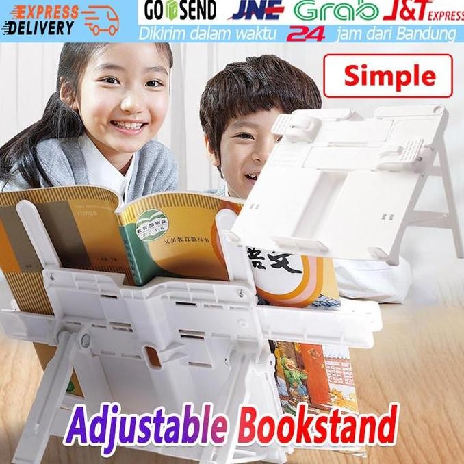 

new !!! Book Stand Portable Putar 180 Derajat Adjustable Angle Book Stand