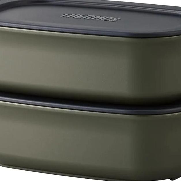 Murah Thermos Jea-801 Kki Vacuum Insulated Soup Lunch Set, 28.7 Fl Oz (800 Ml), Khaki