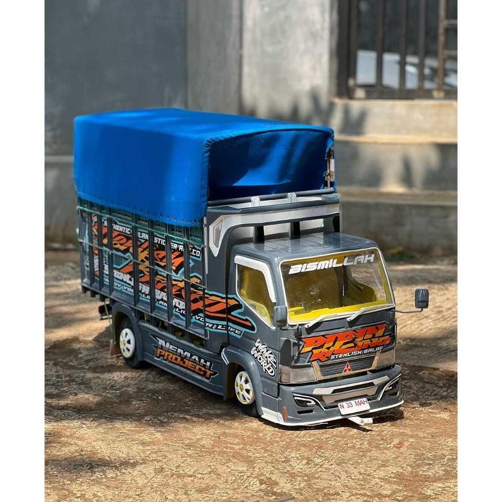 Mainan Truk Oleng Asli Jumbo 30 Full Lampu Led Bonus Terpal  Mainan Truk Oleng Asli Ukuran Jumbo Ful