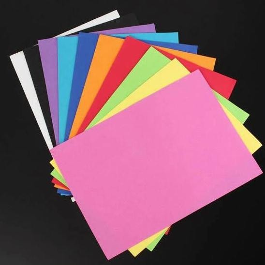 

new !!! LEMBAR BUSA KREASI CREATIVE FOAM 60 BUSA LEMBARAN WARNA WARNI