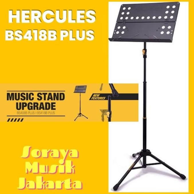 

new !!! Hercules BS418B PLUS Stand Book PERFORATED DESK Stand Buku Model Baru