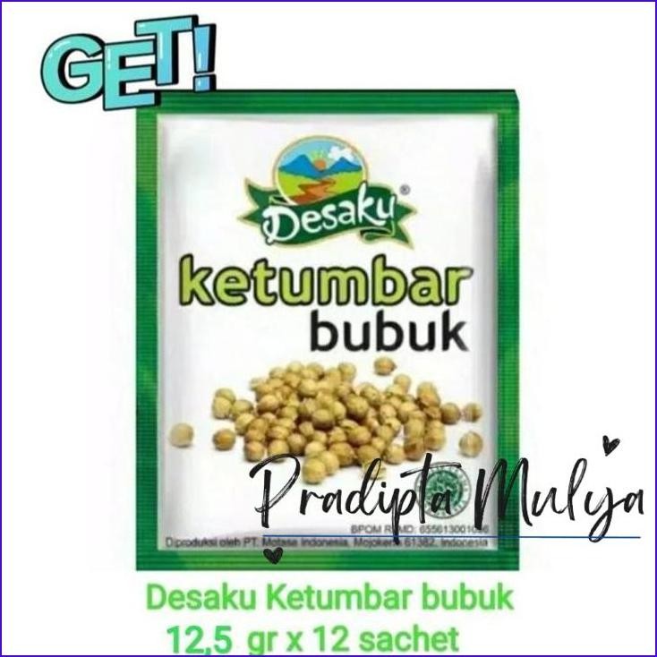 

Pasti Murah Desaku Ketumbar Bumbu Bubuk Instant | Isi 12 Sachet