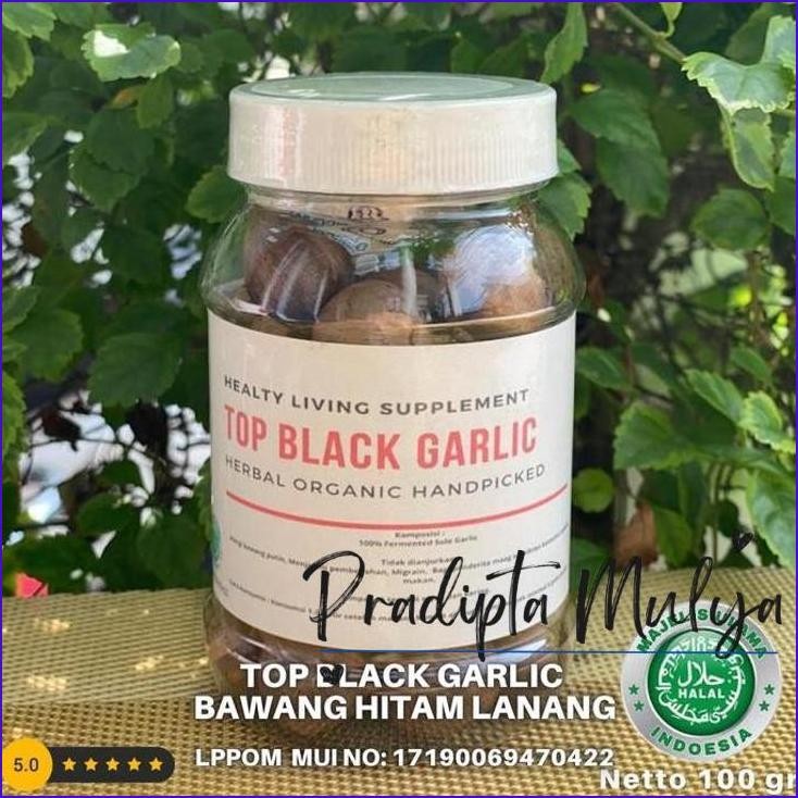 

Baru..!! Bawang Hitam Top Black Garlic 100Gr Rempah