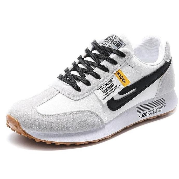 Sepatu Sneaker Pria Import - Sneaker AIR HIGH ELVE JPR-015 Running Shoes - Sepatu Kasual Santai Fash