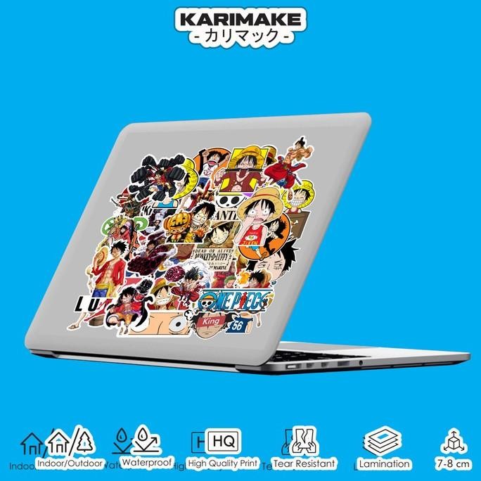 

(Expert) Sticker Pack One Piece MUGIWARA MONKEY D. LUFFY Stiker Laptop - KRMK