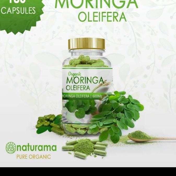 

KAPSUL BUBUK DAUN KELOR ORGANIK 180 CAPSULES MORINGA OLEIFERA LJM