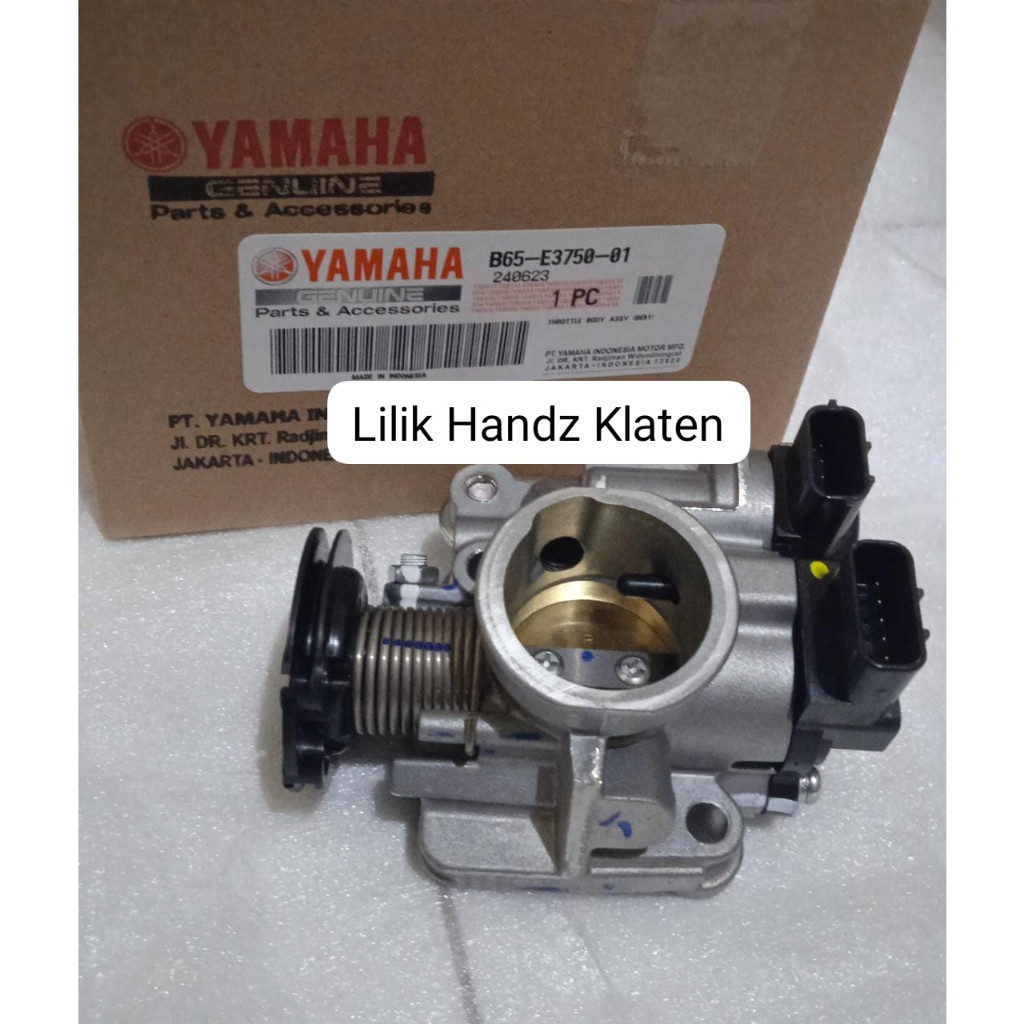 B65-E3750-00 THROTTLE BODY ASSY LEXI 125 AEROX 155 ORIGINAL YAMAHA