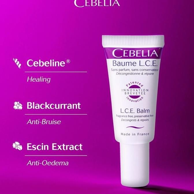 TERBARU - LCE Balm anti memar CEBELIA BAUME L.C.E anti iritasi terdaftar BPOM