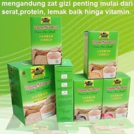 

Terlaris Nature Farm Bekatul Coarse Rice Powder - Tepung Mata Beras Merah