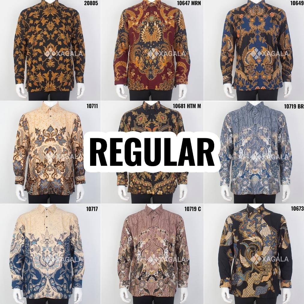 KEMEJA BATIK PRIA ALISAN REGULAR LENGAN PANJANG COL2 JunDW