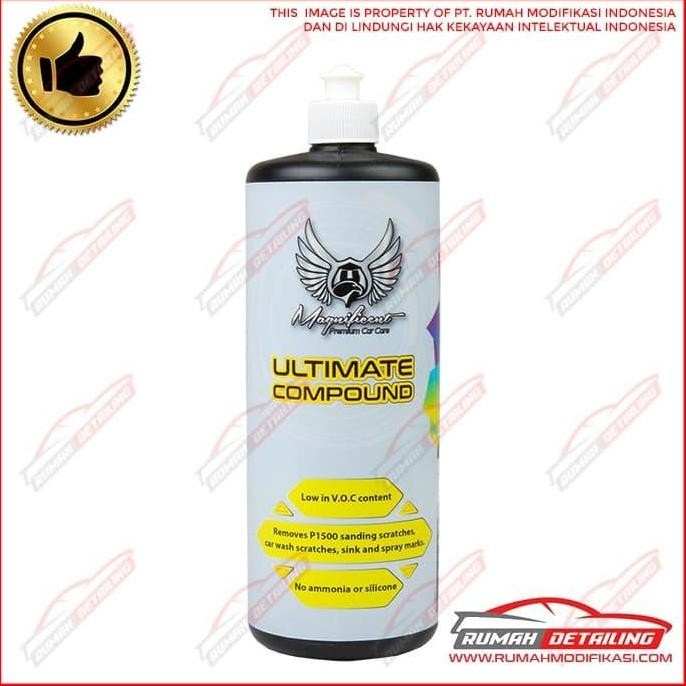 NEW MAGNIFICENT - ULTIMATE COMPOUND - 1 LT - WATER BASED COMPOUND
