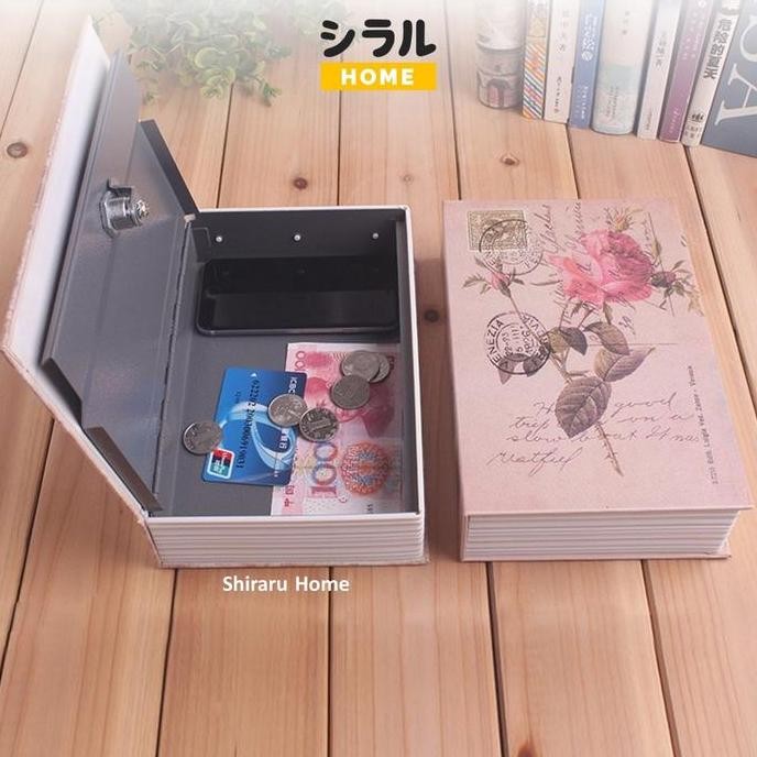 Brangkas Brankas Berangkas Rahasia Buku Mini Besar Kunci Ukuran Besar Size L