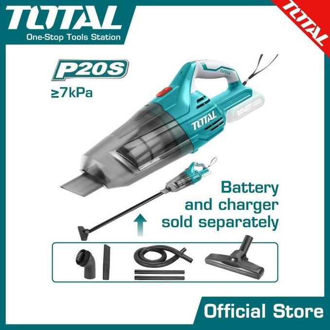TOTAL Lithiumion vacuum cleaner TVLI2001