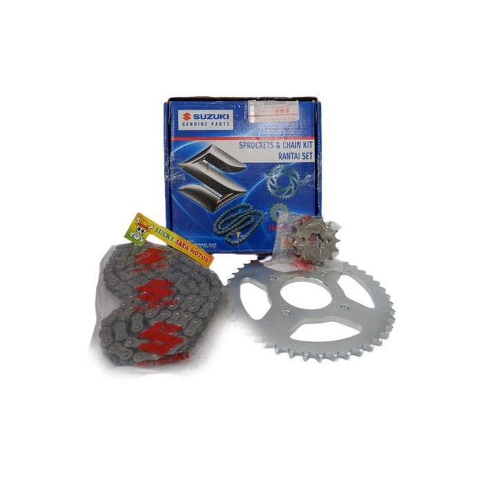 Gearset Girset Chainkit Gear Gir Set Rantai Gsx 150 Gsx150R Gsx150 Original Dan Terpercaya