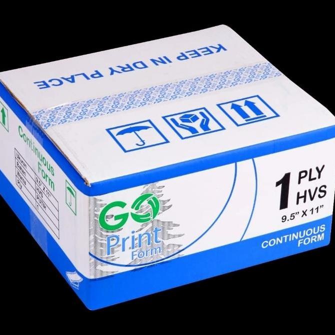 

TERBARU - Continuous Form 9,5 x 11 1 Ply NCR ( bisa request bagi 2)