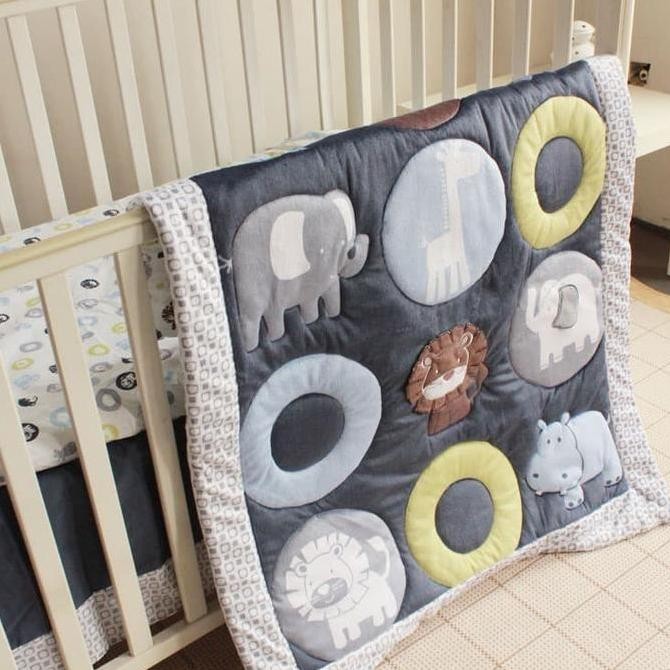 Selimut Bayi Katun Lil' K Patchwork / Selimut Anak