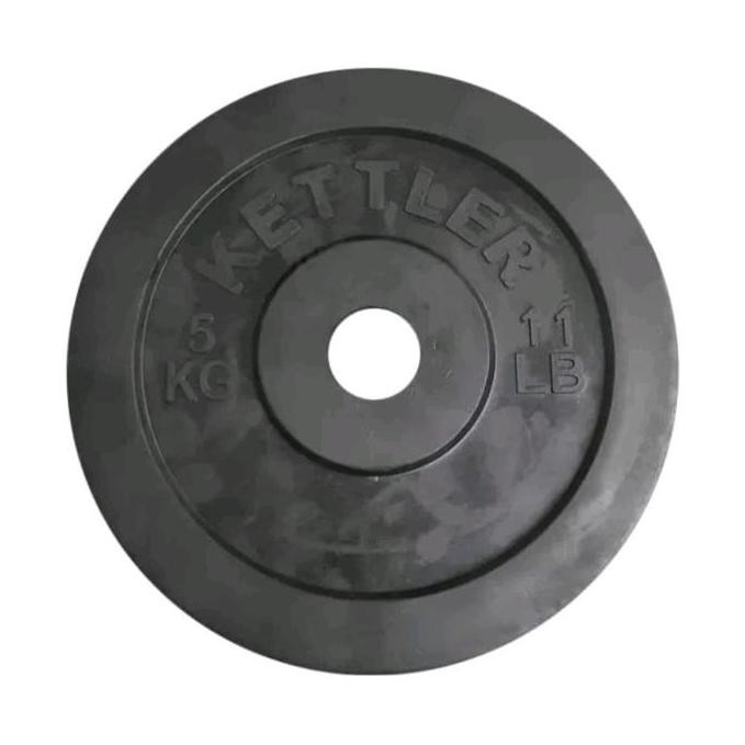 TERMURAH - Kettler Rubber Weight Plate 5kg