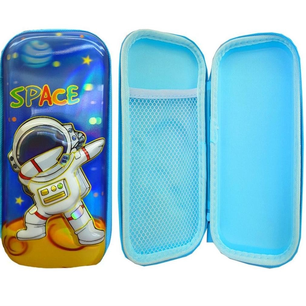 

Tempat Pensil 3D Glossy Karakter Kotak Pen Pena Bulpoint Gambar Kartun Unicorn Spiderman Astronot Space Princess Ariel Mermaid Capten America Double Resleting Kain Plastik Baru