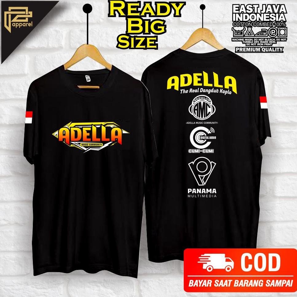 Promo Kaos Jumbo Adella Music Cumi Cumi Audio Sedulur Seirama Big Size