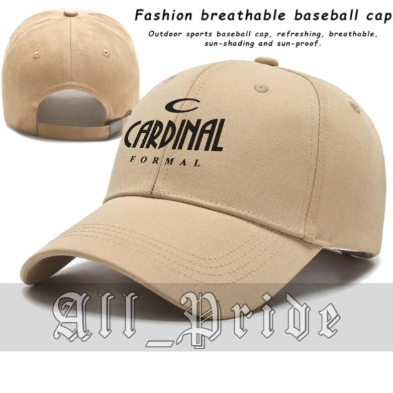 Topi Baseball CARDINAL FORMAL LOGO BLACK Distro Murah Keren Murah Pria Wanita Dewasa MURAH