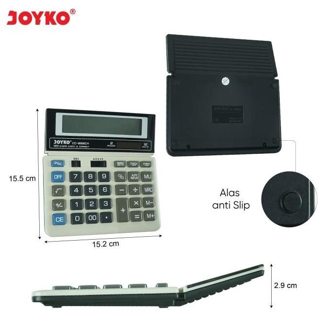 

Calculator Kalkulator CC-868CH 12 Digits Check Correct