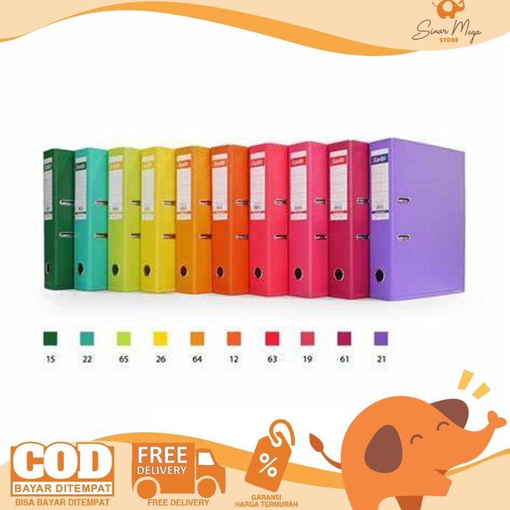

TERLARIS Bantex Ordner A4 1450V / Odner Tempat Penyimpanan Dokumen Varian Warna Murah Siap kirim