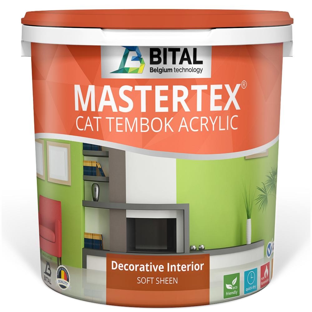 5kg Cat Tembok Acrylic Cat Plafon - Mastertex