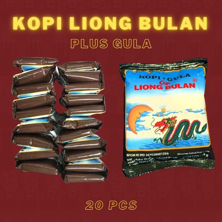 

Promo..!!! Liong Kopi Liong Plus Gula 20 Sachet Khas Bogor Er-90