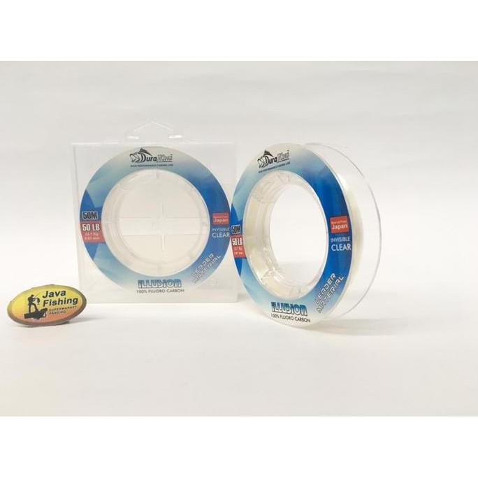 TERBARU - Shock leader Duraking Illusion 50M 5LB 6LB 8LB