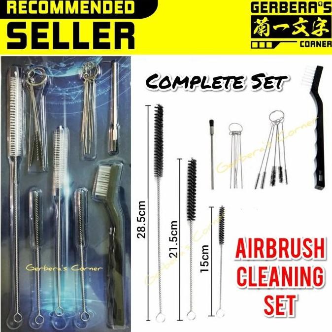 

Sale Airbrush Cleaning Kit Set Sikat Pembersih Air Brush Compressor