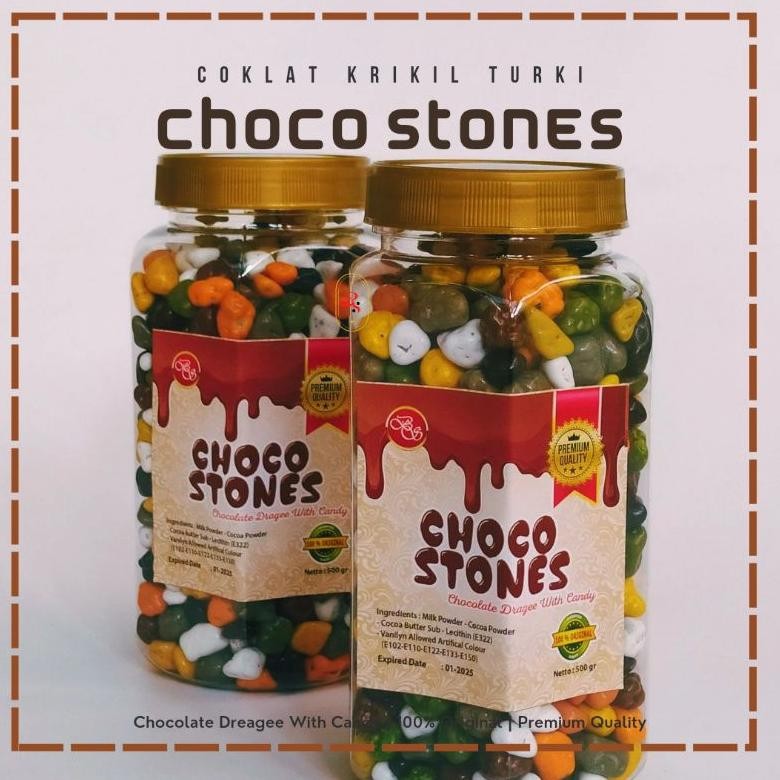 

Promo Choco Stone 500Gr Coklat Kerikil Turki Ez23