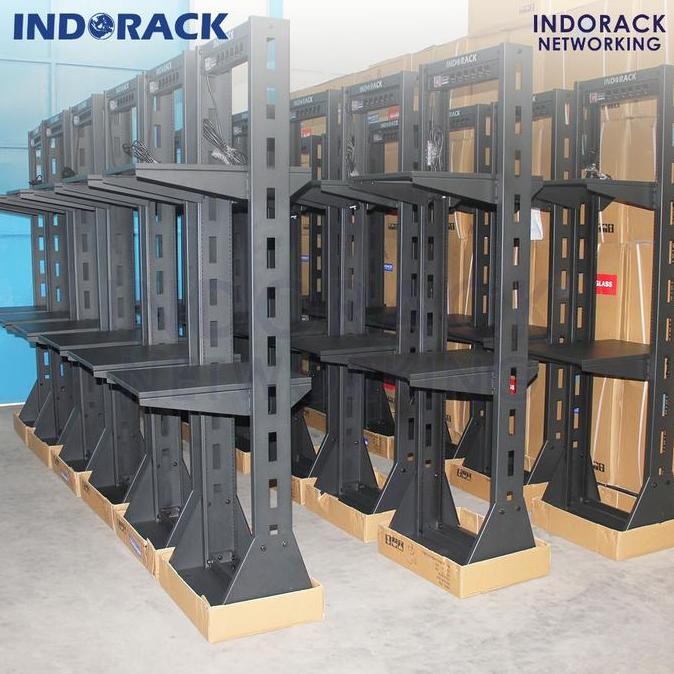 Indorack Open Rack 25U Rack Server 19" Or25 Rak Server 19Inch New Stok