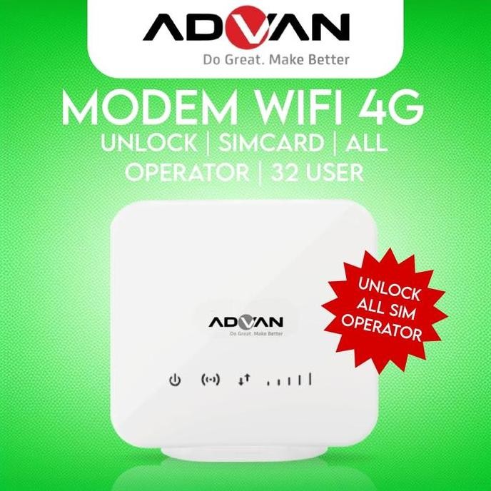Cpe Router Start Advan 4G Wifi Mifi Modem New Stok