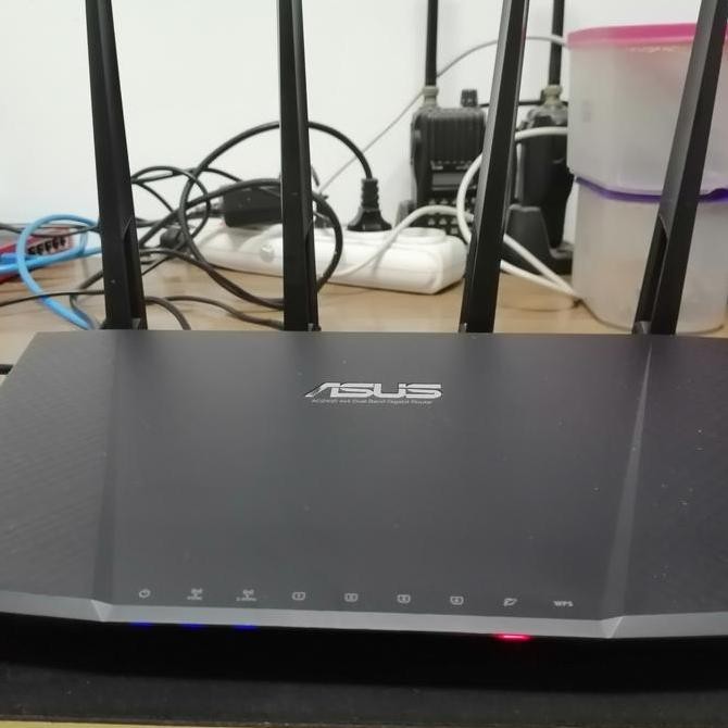 Wireless Router Asus Ac87U Wifi Ac2600 Ac87 87U New Stok