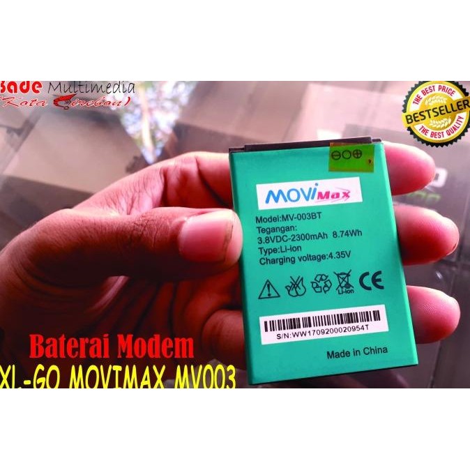 Baterai Modem Mifi Xl Go Movimax Mv003Bt Bolt Mv005 Andromax M2Y Zte New Stok