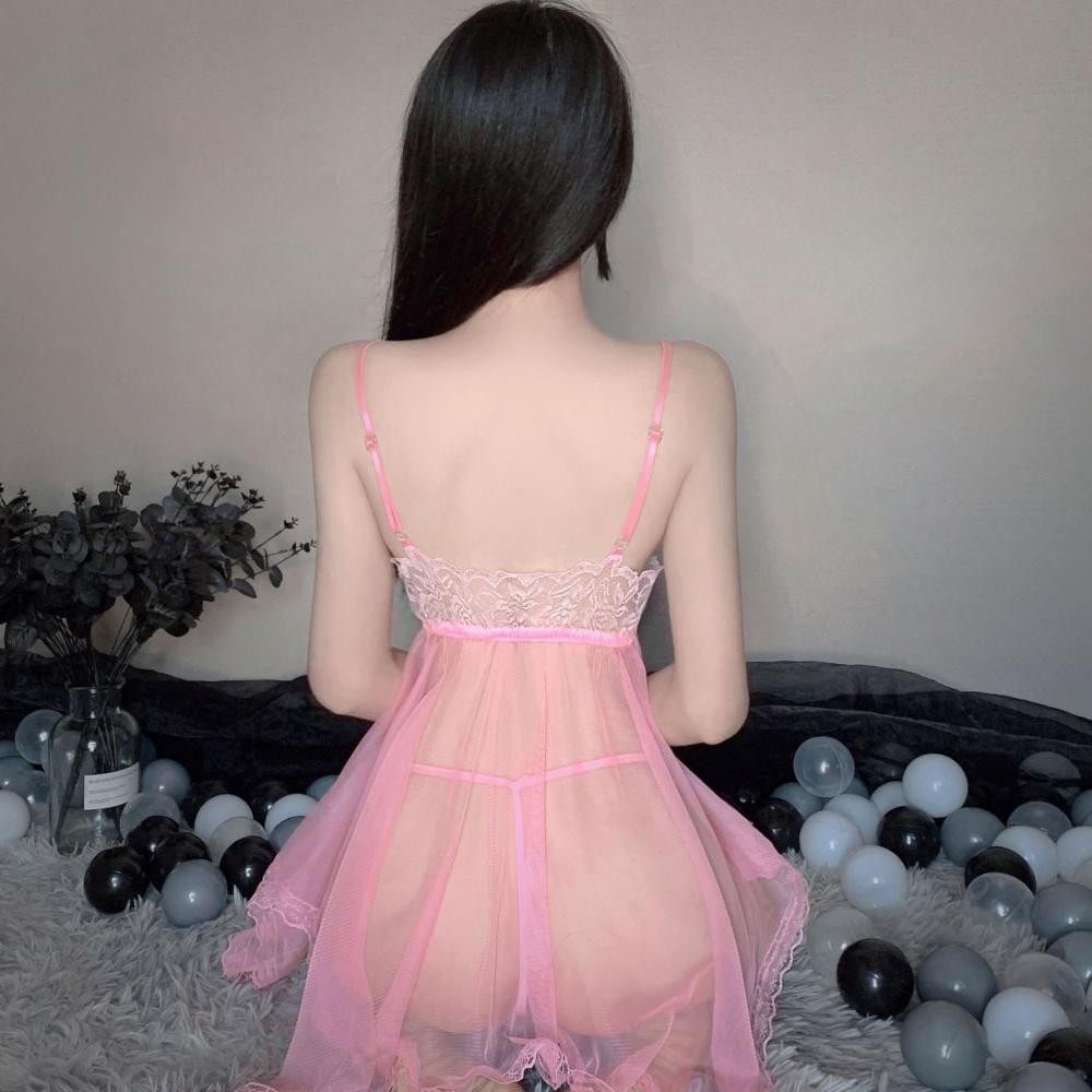 LINGERIE MURAH SEXY RENDA TEMBUS PANDANG SEXY BAJU TIDUR WANITA 3A125