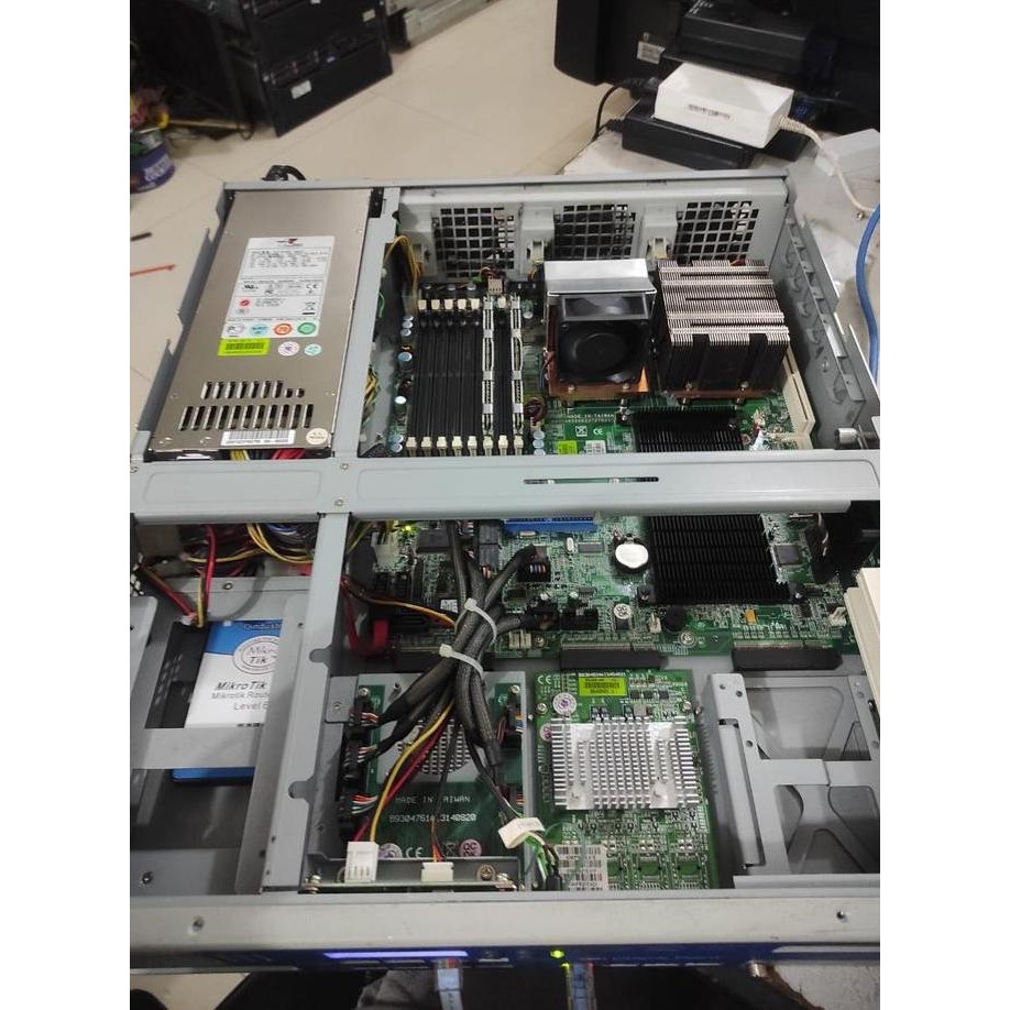 Checkpoint P-10 10Port Gigabit  Intel Xeon Mikrotik X86 Level6 New Stok