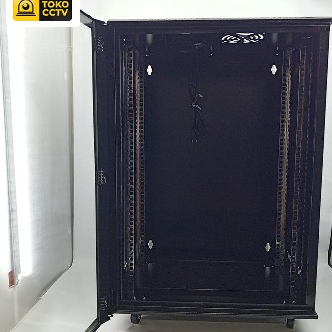 Wallmount Rack Server 15U || Rak Server Single Door 15U Kecil New Stok